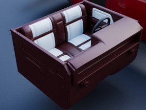 Dodge Dakota Shelby 1989 Modelo de Impressão 3D