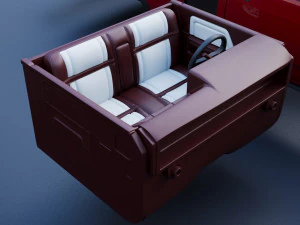 Dodge Dakota Shelby 1989 3D Print Model