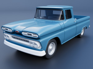 Chevrolet C10 1961 3D-Druckmodell