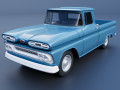 Chevrolet C10 1961 3D Print Model