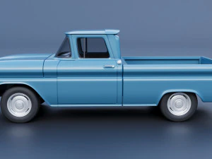 Chevrolet C10 1961 3D Print Model