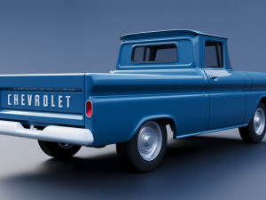 Chevrolet C10 1961 Modelo de Impressão 3D