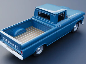 Chevrolet C10 1961 3D Print Model