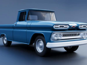 Chevrolet C10 1961 3D Print Model
