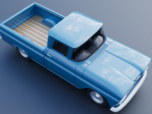 Chevrolet C10 1961 Modelo de Impressão 3D