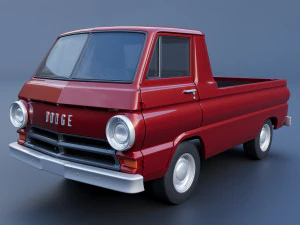 Dodge A100 Pickup 3D Print Model