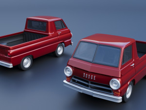 Dodge A100 Pickup Modello di stampa 3D