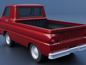 Dodge A100 Pickup Modello di stampa 3D