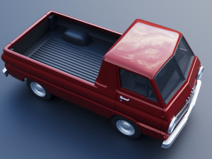 Dodge A100 Pickup Modello di stampa 3D