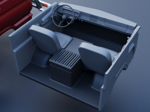 Dodge A100 Pickup Modello di stampa 3D