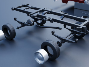 Dodge A100 Pickup Modello di stampa 3D