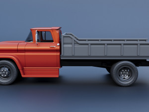 Chevrolet C60 1961 3D 打印模型