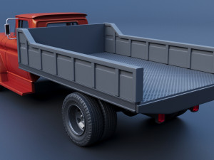Chevrolet C60 1961 3D 打印模型