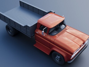 Chevrolet C60 1961 3D 打印模型