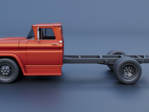 Chevrolet C60 1961 3D 打印模型