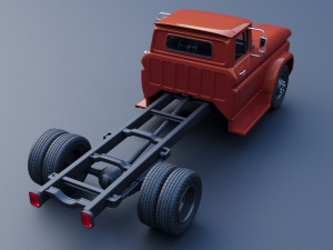 Chevrolet C60 1961 3D 打印模型