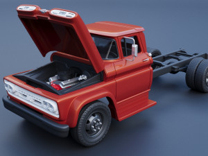 Chevrolet C60 1961 3D 打印模型