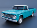 Dodge D100 1967 3D Print Model