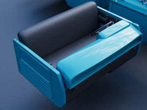 Dodge D100 1967 3D Print Model