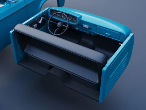Dodge D100 1967 3D Print Model