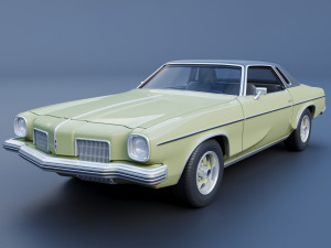 Oldsmobile Cutlass Supreme 1973 3D Print Model