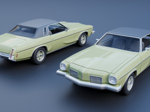 Oldsmobile Cutlass Supreme 1973 Modelo de Impressão 3D
