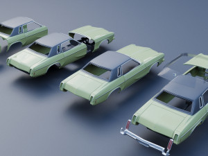 Oldsmobile Cutlass Supreme 1973 Modelo de Impressão 3D