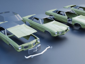 Oldsmobile Cutlass Supreme 1973 Modelo de Impressão 3D