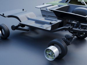 Oldsmobile Cutlass Supreme 1973 Modelo de Impressão 3D