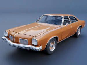 Oldsmobile Cutlass Salon 1973 Modello di stampa 3D