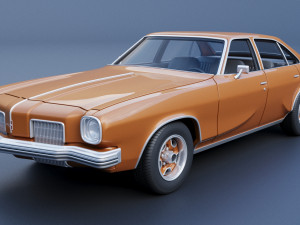 Oldsmobile Cutlass Salon 1973 3D printmodel