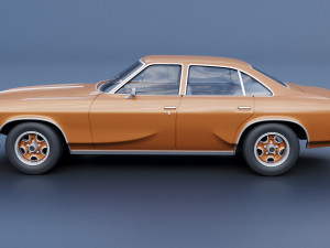 Oldsmobile Cutlass Salon 1973 3D printmodel