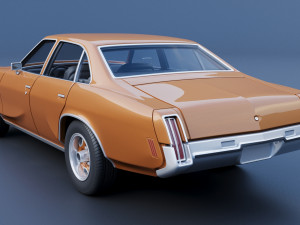 Oldsmobile Cutlass Salon 1973 3D printmodel