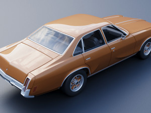 Oldsmobile Cutlass Salon 1973 3D printmodel