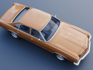 Oldsmobile Cutlass Salon 1973 3D printmodel