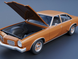 Oldsmobile Cutlass Salon 1973 3D printmodel