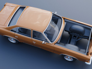 Oldsmobile Cutlass Salon 1973 3D printmodel