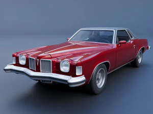 Gran Premio Pontiac 1973 Modelo de impresión 3D
