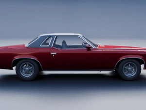 Pontiac Grand Prix 1973 3D Print Model
