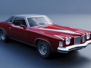 Pontiac Grand Prix 1973 3D Print Model