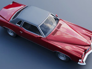 Pontiac Grand Prix 1973 3D Print Model