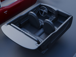 Pontiac Grand Prix 1973 3Dプリントモデル