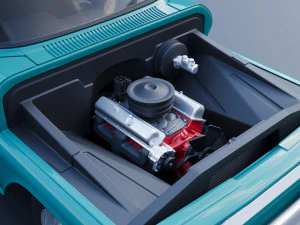 Chevrolet Suburban 1961 3D Print Model
