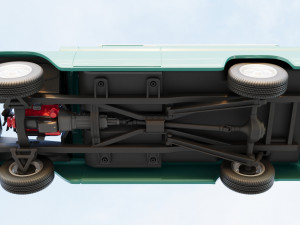 Chevrolet Suburban 1961 3D 打印模型