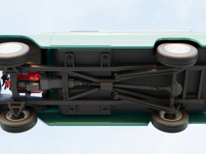 Chevrolet Suburban 1961 3D Print Model
