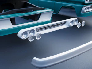 Chevrolet Suburban 1961 3D Print Model