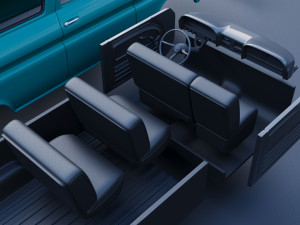 Chevrolet Suburban 1961 3D 打印模型