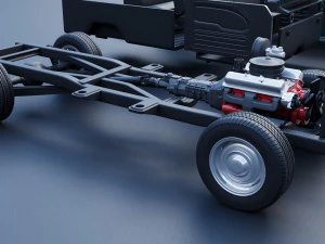 Chevrolet Suburban 1961 3D Print Model