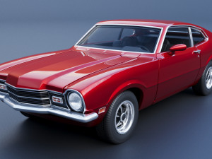 Mercury Comet 1971 Modèles 3D en vedette