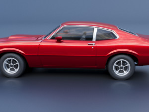Mercury Comet 1971 Modèles 3D en vedette